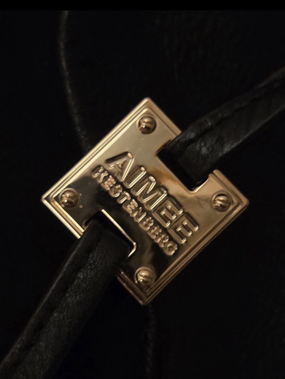 Aimee Kestenberg  Black Leather And Suede Tuscany Hobo Shoulder Bag with Tassels - Picture 2 of 13